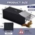2 Pcs Trap Cage Cover 32 x 10 x 12 Inch Heavy Duty Animal Trap Cover Live Animal Trap Cage Cover for 1 Door Humane Cat Trap Squirrel Dog Gopher Ch...