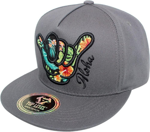 TOP LEVEL Men's Adjustable Cotton Snapback Cap 7 (Various Unique Hat Designs Available)...