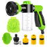 Pup Jet Dog Wash Hose Nozzle Foam Sprayer Dog Horse Sprayer Wash Hose Attachment Soap Dispenser Bottle Nozzle Sprayer Washing Shower Pet Bathing T...