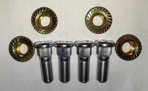 WANTONE RACING Wheel Hub Bolt Studs # 92153-1915 & Nuts 92210-0603 Replacement for 2008-2023 Kawasaki Teryx 750 800 KRX1000 & 16-23 Mule PRO-DX DX...