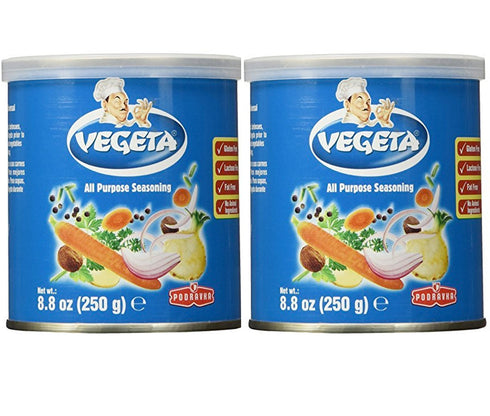 Podravka Vegeta Soup and Seasoning Mix Can, 250g (Pack of 2)...
