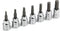 Alltrade 648661 3/8" Dr. SAE Hex Bit Socket Set, 7 Piece...