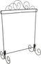 Ackfeld ACK89727 Grey/Silver Meandering Single Table Stand, 11.5" x 11.5"...
