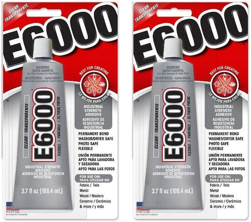 E6000 Craft Adhesive 3.7 oz (Pack of 2)...