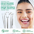 RONAVO Dental Tools, Plaque Remover for Teeth, Tongue Scraper, Tartar Remover, Professional Home Stainless Steel Dental Hygiene Oral Care Kit with...