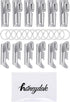Honeydak Military P38 Can Openers with Key Ring 2 Styles Camping Can Openers Stainless Steel Portable Survival Army Backpack for Travel(12 Pieces)...