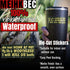 (3PCS) Do Not Honk at Me My Life is Worthless I Will Kill Us Both Sticker Funny Bumper Die-Cut Waterproof Vinyl Sticker for Water Bottle Tumbler P...