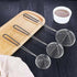 3Pcs Stainless Steel Round Hot Pot Strainer Set,Strainer Skimmer Spoon for Frying and Cooking,Kitchen Utensils Sifting Home Colander,Professional ...