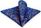 S&W SHLAX&WING Mens Pocket Squares for Suits Orange Blue Luxury Gift for Men...