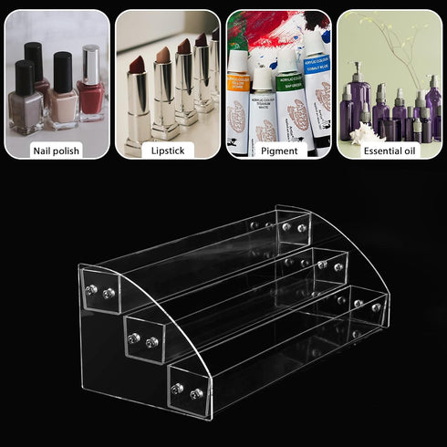 3 Layers Acrylic Paint Organizer Paint Holder Perfect for Craft Hobby Paint Storage, Acrylic Paint Storage, Craft Paint Storage, Paint Rack for 2 ...