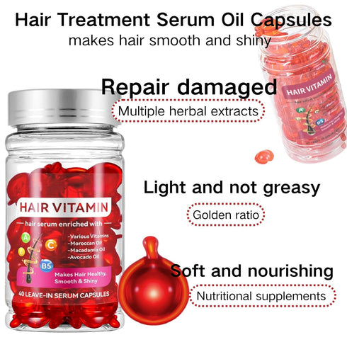 Hair Serum Oil, Hair Care Seruml oil, Hair Serum, No need Rinse Serum Oil (1PCS)...