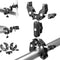 NEEWER Double Super Clamp Camera Mount with Magic Arm, Cold Shoes for Desk Studio Light Stand Holder Photography Reflector, Flag, Cross Bars, Moto...