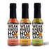 Weak Knees Jalapeño + Crisp Apple Hot Sauce, 5 oz Easy Pour Bottle, Classic Hot Pepper Sauce with Cider Apples and Peppers, Foodie Gifts, Hot Sauc...