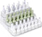 3 Tier 6 rows Nail Polish Organizer Acrylic Display Stand for Nail Polish Holder, Nail Art Supplies Storage Rack for Essential Oils,perfume,makeup...