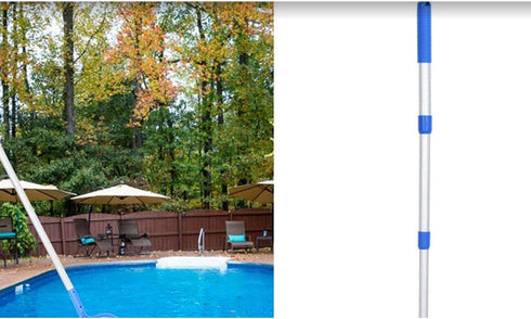Swimming Pool Pole Aluminium Telescopic Rod Pool Pole for Connect Net Brushes...