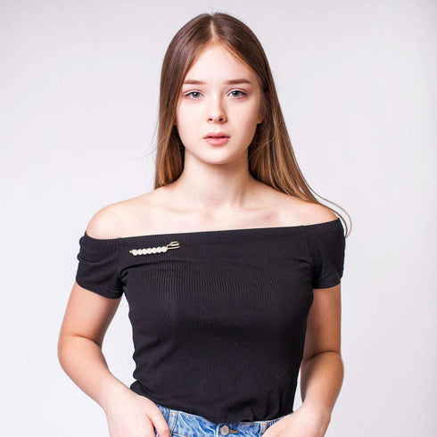 12 Pieces Faux Pearl Brooch Sweater Shawl Brooch Anti Exposure Neckline Safety Pin with Different Design for Women Girls...