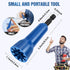 Wire Twister Tool Wire Twister Electrician Tools Wire Connector Driver Wire Bending Tool Strap 1/4 Chuck for Hand Drill and Wire (Blue 1)...