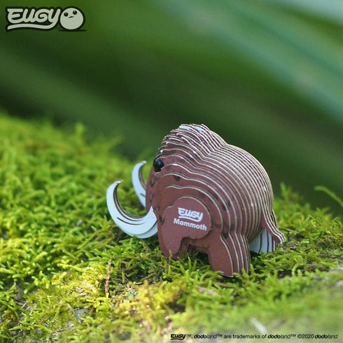 Eugy Mammoth 3D Puzzle, 22 Piece Eco-Friendly Educational Toy Puzzles for Boys, Girls & Kids Ages 6+...