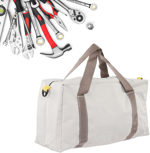 Tool Bag, Large Capacity Storage, Wear Resistant, Portable and Universal, Professionals Choice, Convenient Wide Mouth for Auto Repair, Woodworking...