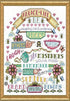 Design Works Crafts Advice on Life Stamped Cross Stitch Kit, Various...