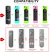 (3 Pcs) ONEBOM Fire Stick Remote Cover 3rd Gen, Glowing in The Dark, Anti Slip Protective Silicone Firestick Cover Compatible with Firestick 4K / ...
