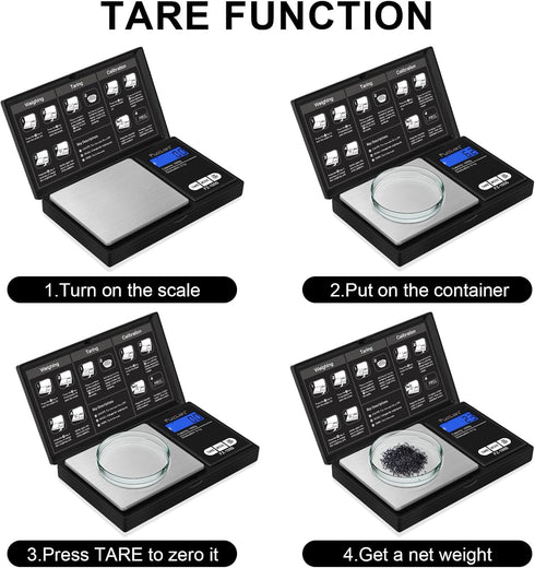 Fuzion Digital Pocket Gram Scale 1000g/0.1g, Small Digital Scales Grams Ounces Grains, Herb Scale, Jewelry Scale, Portable Travel Food Scale...