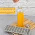 Glass Juice Bottles with Lids for Juicing 24 oz, Reusable Clear Glass Water Bottles with Stainless Steel Airtight Cap for Refrigerator, 100% Leak ...