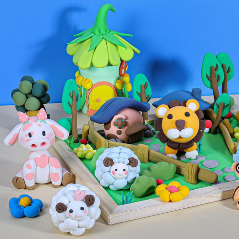 CiaraQ Modeling Clay Kit - 36 Colors Air Dry Ultra Light Clay, Safe & Non-Toxic, Great for Kids...