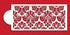 Designer Stencils C405 Damask Cake Tier 5 Cake Stencil, Beige/semi-transparent 3.1" x 13.5"...