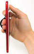 Cell Phone Holder Accessories | Adhesive Loop | Finger Strap for iPhone Galaxy Android Tablet Smartphone | Rubber Handle Vent Mount Mobile Devices...