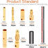 2mm 3.5mm 4mm Female Male Gold Banana Bullet Connector Plug with Wire and Heat Shrink Tube for RC Battery ESC Motor Wire Plug...