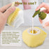 Pet Dog Cat Shedding Shampoo Brush Pet Bath Massage Shower Bubbles Self Cleaning Dog Grooming Brush Scrubber Brush for Bathing Hair Removal Soft S...