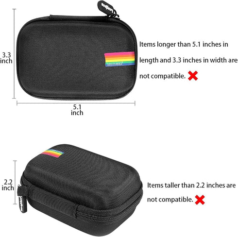Leayjeen Kids Camera Case Compatible with Seckton/GKTZ/VATENIC/OZMI/PROGRACE/Nine Cube/Desuccu Kids Digital Camera Toys Easter Birthday Gifts and ...