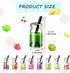 Hicarer 104 Pcs Milk Tea Charms Mini Colorful Bottle Charms Fruit Juice Pendant for DIY Jewelry Craft Earring Keychain...