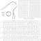 300PCS Earring Hooks for Jewelry,Earring Making Kit Hypoallergenic Earring Hooks,Fish Hook Earrings with Jump Rings and Earring Backs for DIY Jewe...