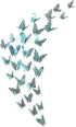 Cheerland Butterfly Wall Decor 3D Teal Room Stickers Removable Turquoise Butterflies Decals Mural Decorations for Girl Bedroom Home Cake Wedding B...