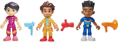 Disney Junior Firebuds Action Figures Gift Pack with 3 Collectible Kids Toys: Bo, Jayden and Violet and Accessories, for Ages 3 and up...