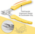 DOWELL Flush Cutter Micro Wire Cutters 5 Inch Stainless Steel Side Cutting Pliers Tools Precision Cutter for Soft Wires...