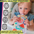10-Pack Reusable Baby Food Pouches for Kids & Toddlers - Includes 1 XXL Silicone Pouch - 5 oz Zipper Pouches for Applesauce, Puree - Refillable Sq...
