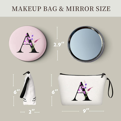 SEAMOON Gifts for Women Birthday Unique,Maid of Honor Gifts,Friendship Gifts for Women,Birthday Gifts for Sister from Sister,Makeup Bags for Women...