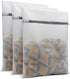 3Pcs Durable Honeycomb Mesh Laundry Bags for Delicates 12 x 16 Inches (3 Medium)...