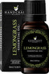 Handcraft Blends Lemongrass Essential Oil - 100% Pure and Natural - Premium Grade Essential Oil for Diffuser and Aromatherapy - 0.33 Fl Oz...