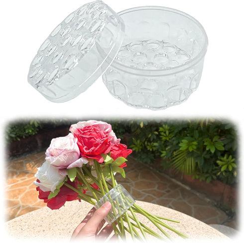 Spiral Stem Holder for Flowers, DIY Wedding Bouquet Kit Spiral Ikebana Stem Holder for Flowers, Bouquet Twister Ikebana Tools Flower Bouquet Suppl...