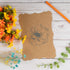50 Pack Blank Kraft Cards Cardstock Thick Paper Brown Greeting Cards for DIY Gift Card Menus, Baby Shower and Wedding Invitations (Kraft Color, 5x...