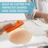 Zoie + Chloe Set of 3 Dough Press - Plastic Pastry Shaper & Empanada Maker Press With Crimped Crust Edges - Kitchen Tools For Making Dumplings, Ha...