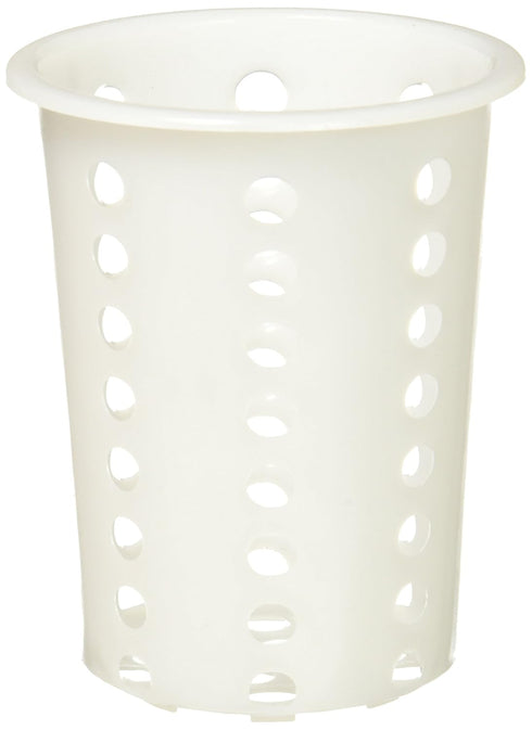 Winco Flatware Cylinder, Plastic White Medium...