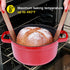 2 Pcs Silicone Bread Sling Silicone Baking Mat for Dutch Oven Liners Non-Stick Heat Resistant Reusable Sourdough Bread Baking Supplies with Long H...