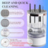 Newest Automatic makeup Brush Cleaner Machine,Electric Brushly Pro Cosmetic Spinning Brush Cleaner and Dryer, Fit for All Size Makeup Brush Access...