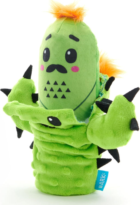 Barkbox BARK Prickly Pete Rip & Reveal Chew Toy for Dogs and Puppies - Small...