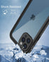 Design for iPhone 12 Pro Waterproof Case, Full Body Shockproof Case for iPhone 12 Pro Case with Screen Protector, Dust Proof Phone Case Cover for ...